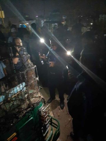 নারায়ণগঞ্জে যাত্রী সেজে সিএনজিতে আগুন দিল দুর্বৃত্তরা